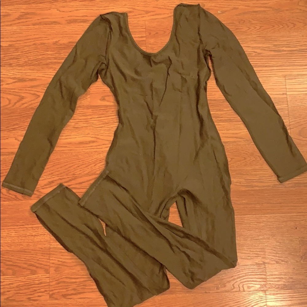 Olive Green Bodysuit ( Never Worn)